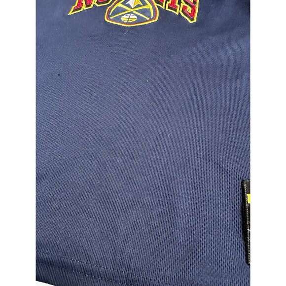 NBA Youth Denver Nuggets Jersey Tank Top Polyester Embroidered Navy Size L - Picture 7 of 10